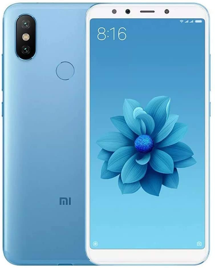 Smartphone Xiaomi Mi A2 Dual SIM 128 GB  6 GB RAM - Celulares - azul - Central - unidade    Cod. mIA2 AZ 128GB